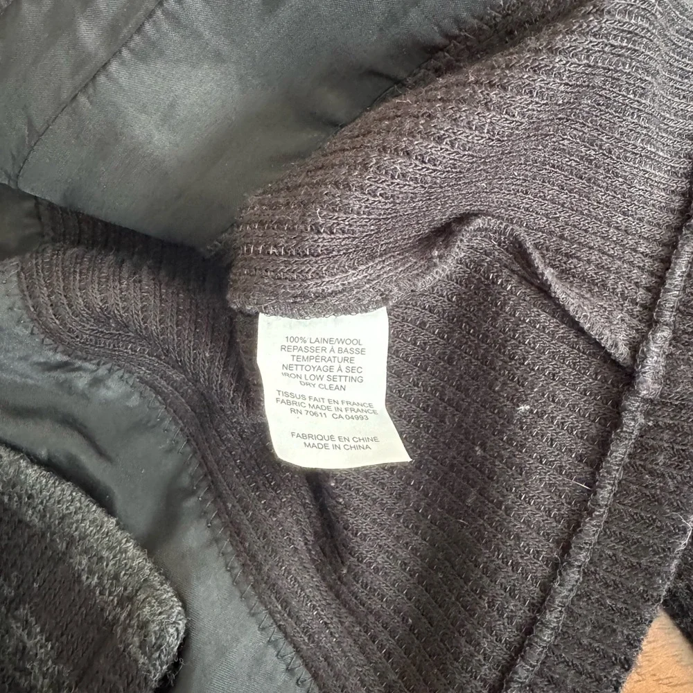 VEX wool sweater cardigan with buckle - Picture 4 of 4